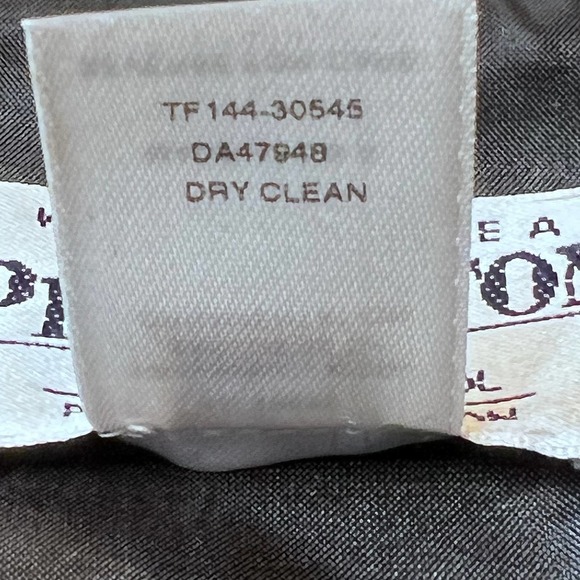 Pendleton Gray Wool Blazer with Faux Leather Trim Size 10 - Picture 8 of 11